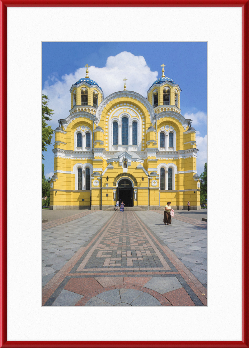 St. Volodymyr's Cathedral in Kiev - Great Pictures Framed