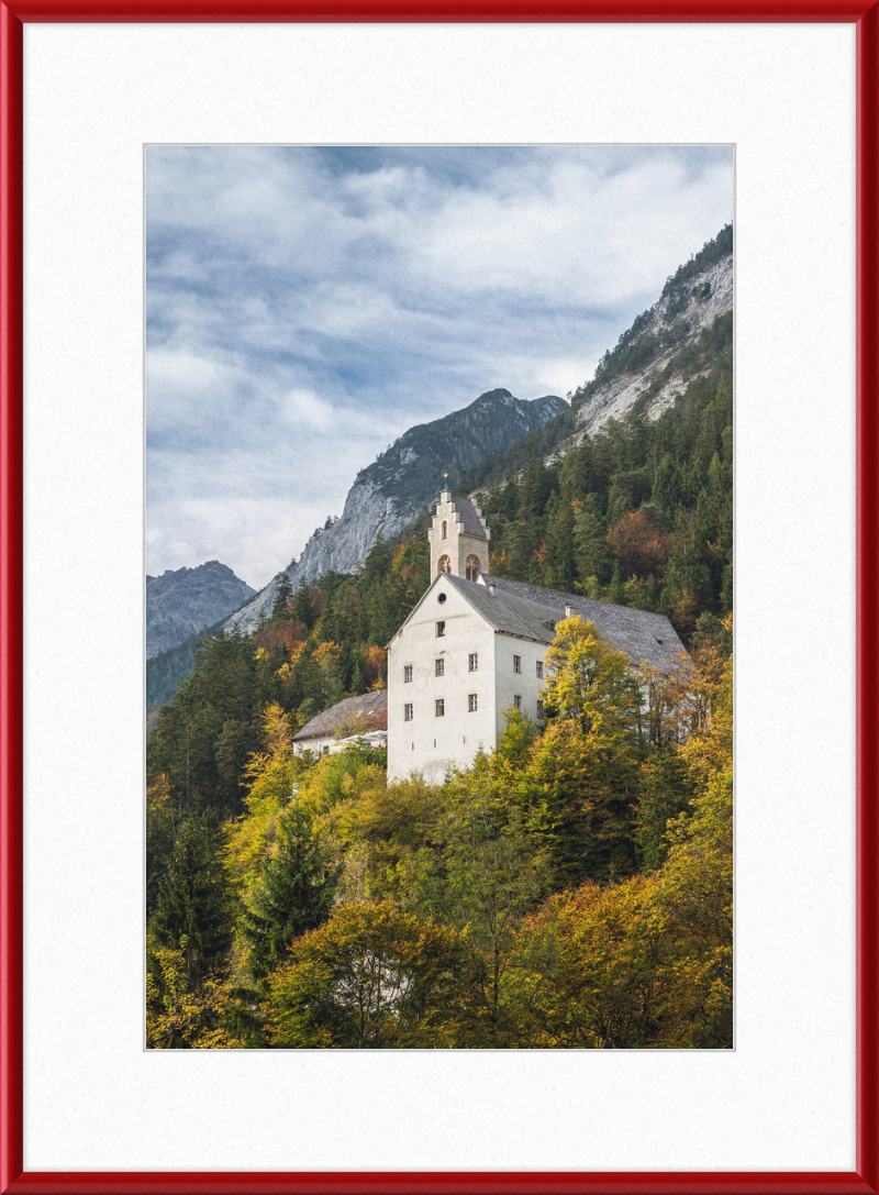 St Georgenberg Stans Suedwestblick - Great Pictures Framed