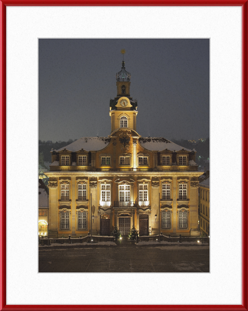 Schwäbisch Hall - Rathaus - Great Pictures Framed