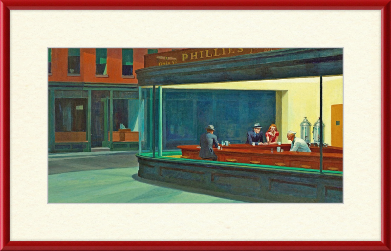 Nighthawks - Great Pictures Framed