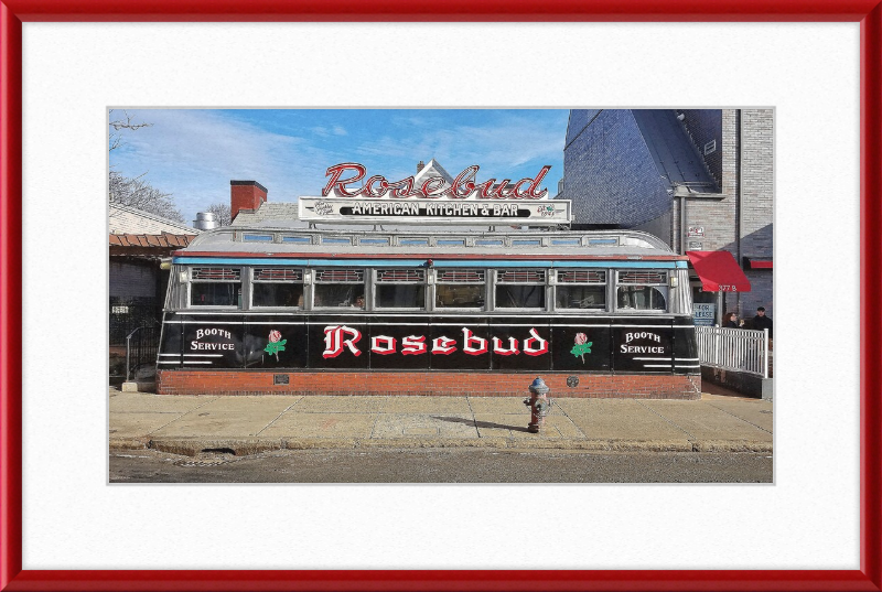 Rosebud Diner - Somerville, MA - Great Pictures Framed