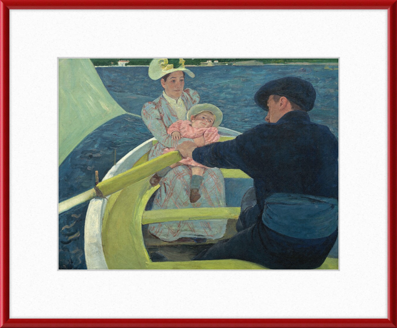 Mary Cassatt - The Boating Party - Great Pictures Framed