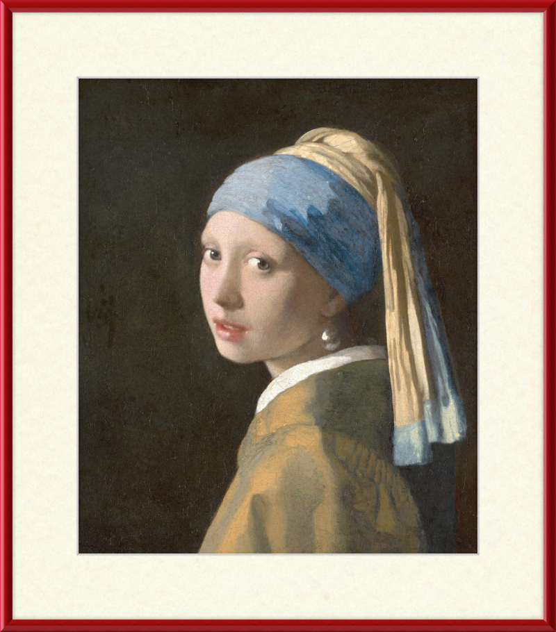 Girl with a Pearl Earring - Great Pictures Framed