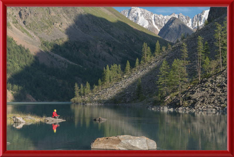 Northern End of the Lower Shavlinsky Lake - Great Pictures Framed