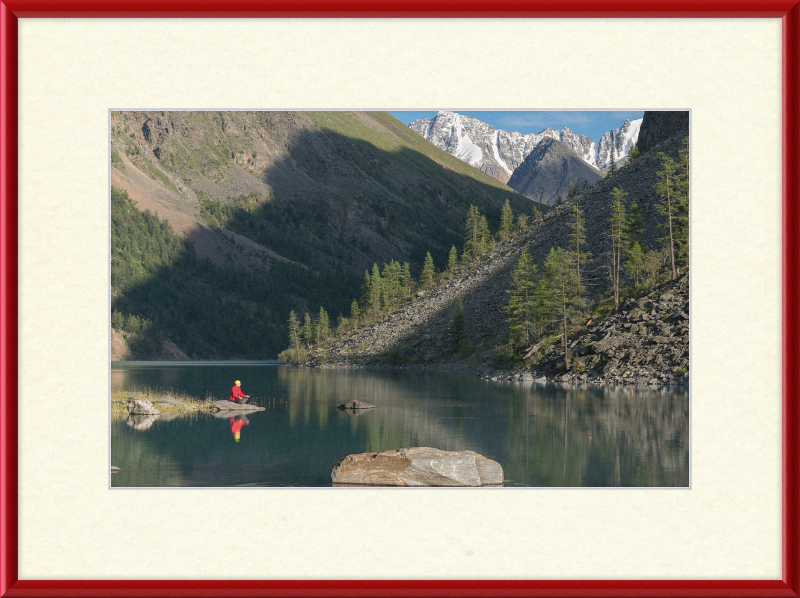 Northern End of the Lower Shavlinsky Lake - Great Pictures Framed