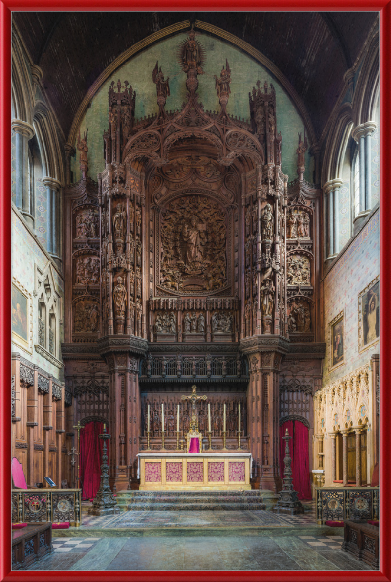 St Cuthbert's Church Philbeach Gardens Reredos, London, UK - Great Pictures Framed