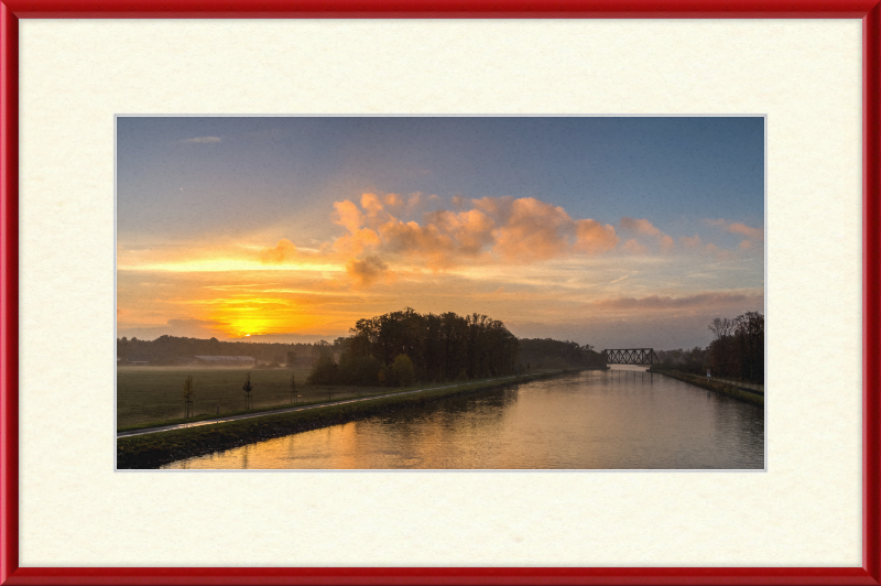 Dortmund-Ems-Kanal - Great Pictures Framed