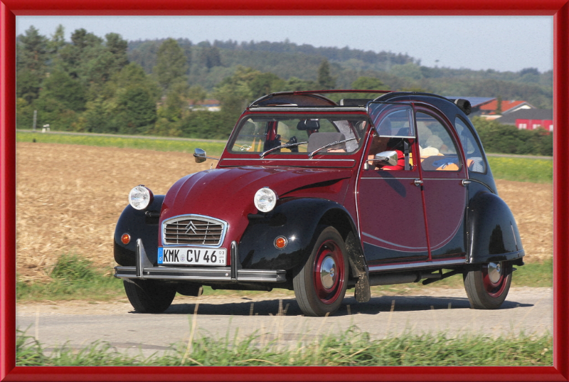 Citroën 2 CV Charleston - Great Pictures Framed