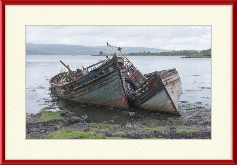 Salen - Rotting Hulks - Great Pictures Framed