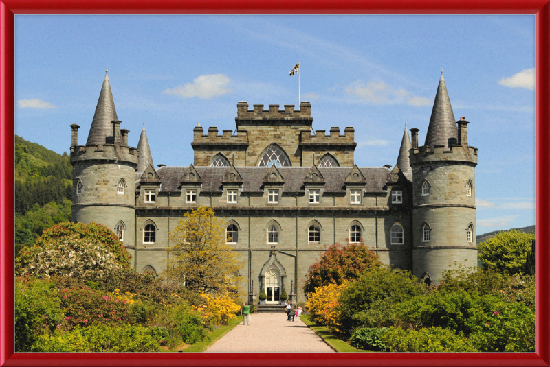 Inveraray Castle, Argyll and Bute, Scotland - Great Pictures Framed