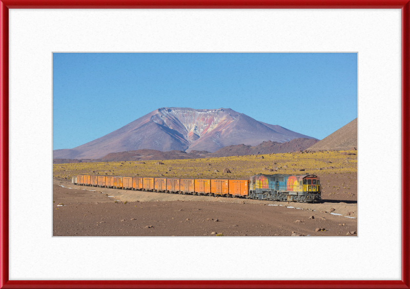 Railway Journey through Cerro Ascotan - Great Pictures Framed