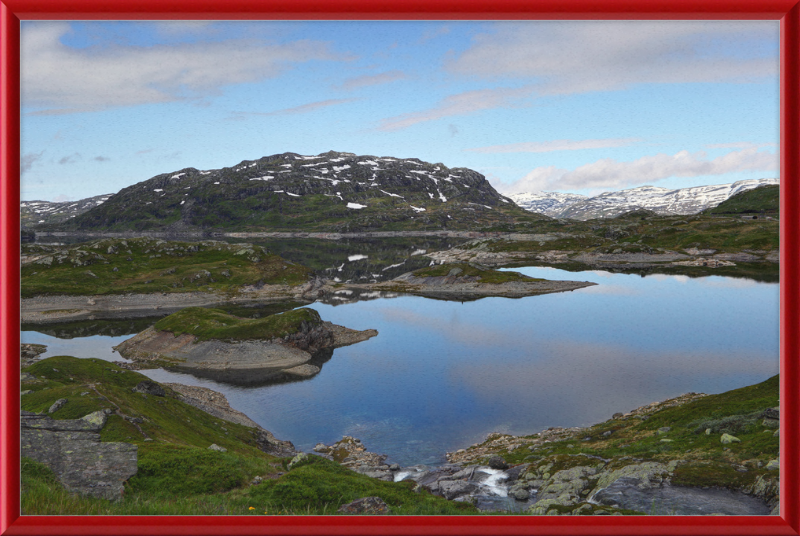 Lake Votna Hordaland Norway - Great Pictures Framed