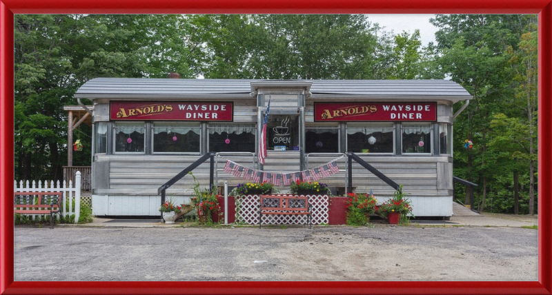 Arnold's Classic Diner - Great Pictures Framed
