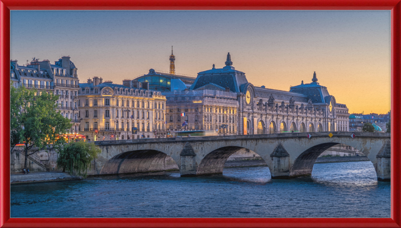 Pont Royal and the Musée d'Orsay, Paris - Great Pictures Framed