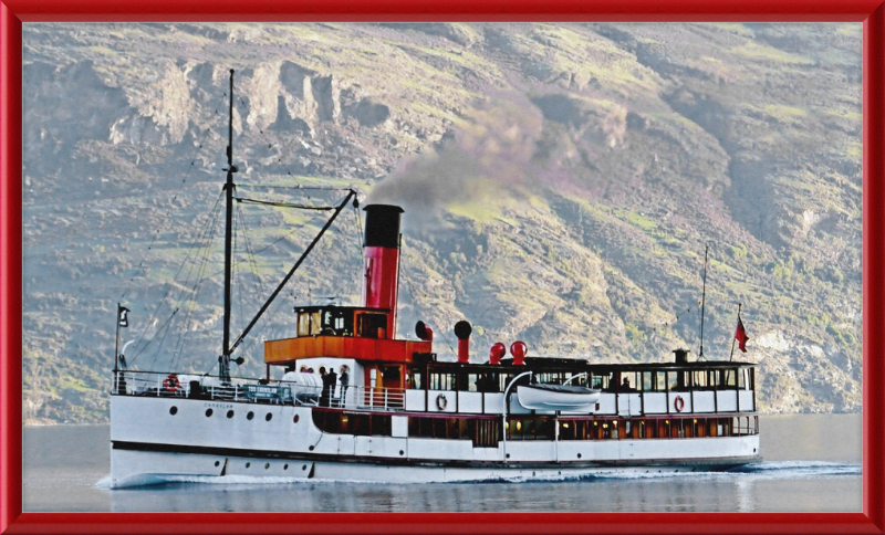 Lady of the Lake (TSS Earnslaw) - Great Pictures Framed