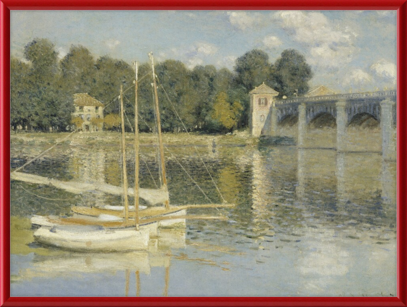 The Argenteuil Bridge - Great Pictures Framed