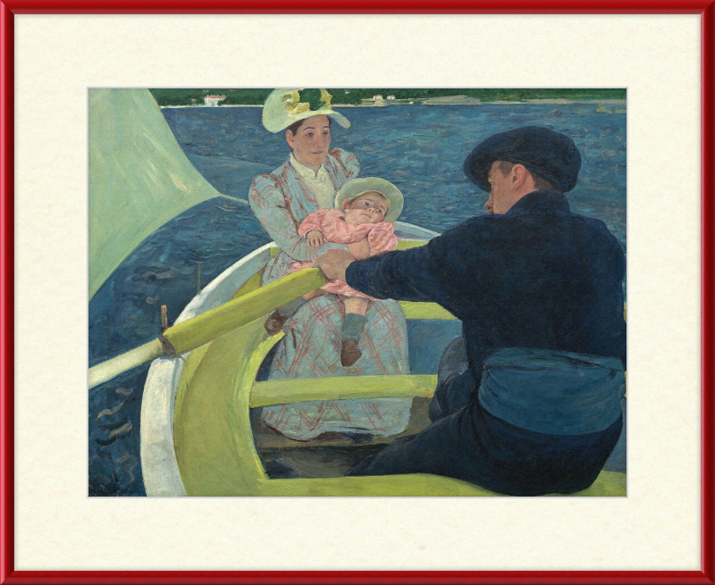 Mary Cassatt - The Boating Party - Great Pictures Framed