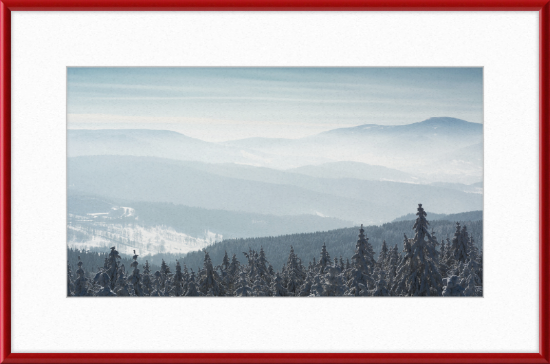 The Golden Mountains - Great Pictures Framed