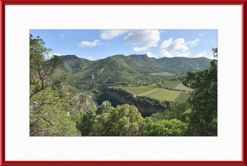 Orb River, Vieussan, Hérault - Great Pictures Framed