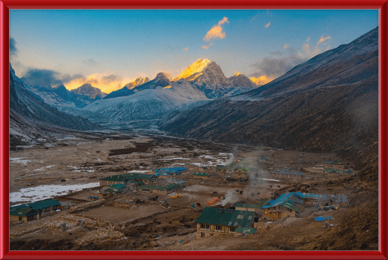 The Village of Pheriche - Great Pictures Framed