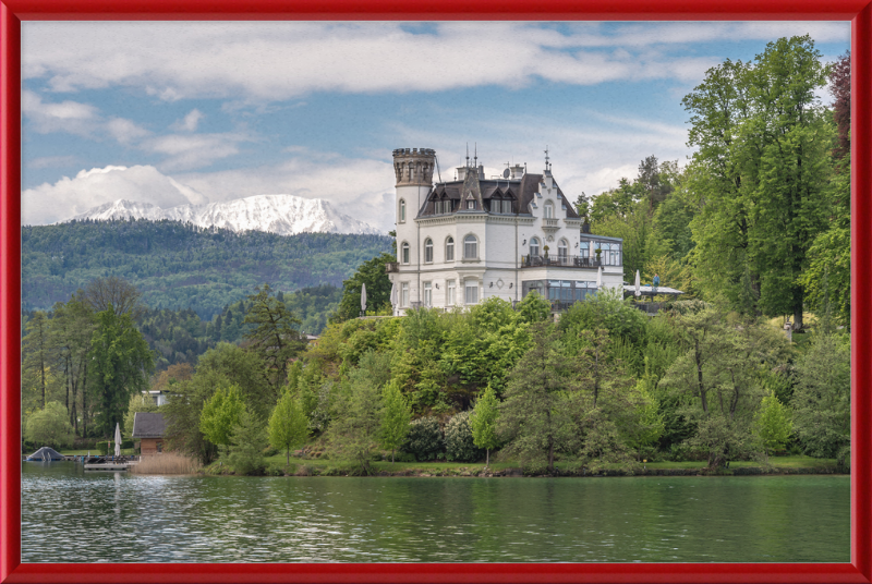 Schloss Klein-Miramar in Carinthia, Austria - Great Pictures Framed