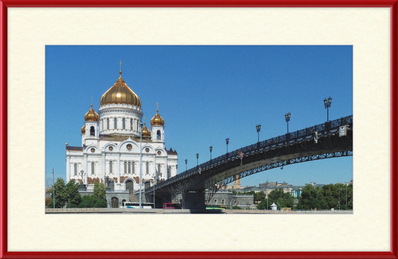 Saint Basil's Cathedral in Moscow's Red Square - Great Pictures Framed