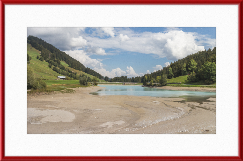 Breil-Brigels Reservoir - Great Pictures Framed