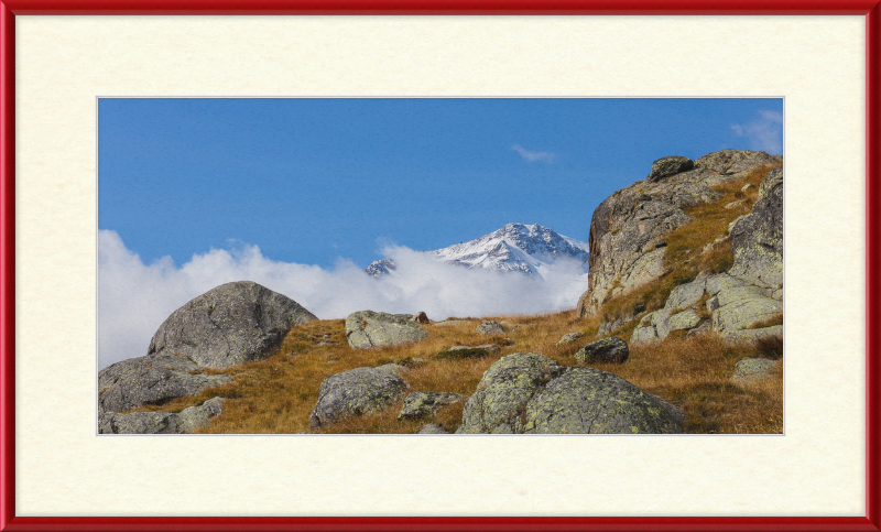 Views of Monte Cevedale - Great Pictures Framed