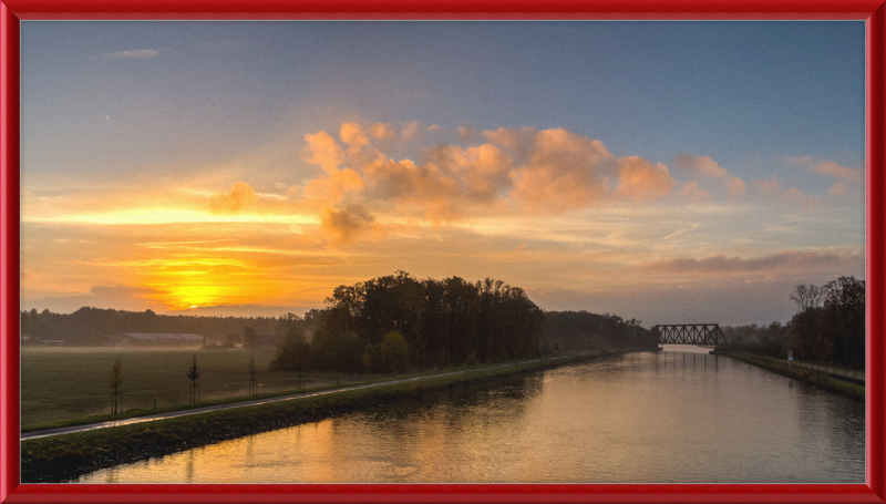 Dortmund-Ems-Kanal - Great Pictures Framed