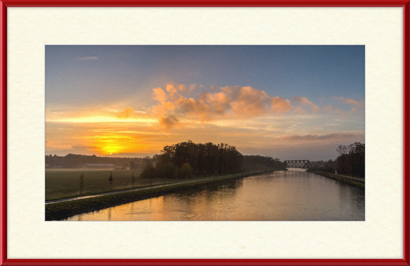 Dortmund-Ems-Kanal - Great Pictures Framed