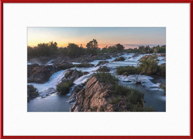 Li Phi Falls - Great Pictures Framed