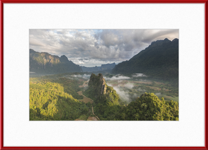 Laos' Karst Mountains - Great Pictures Framed