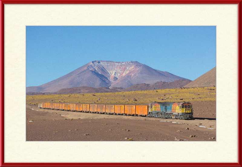 Railway Journey through Cerro Ascotan - Great Pictures Framed