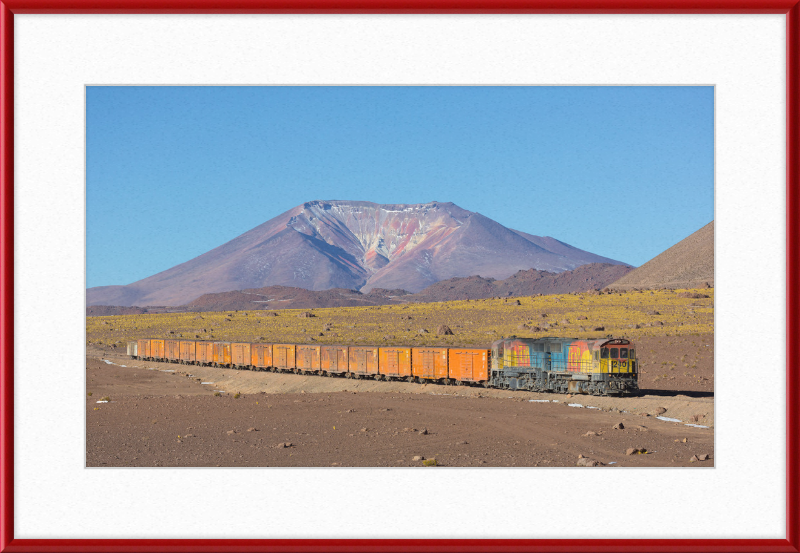 Railway Journey through Cerro Ascotan - Great Pictures Framed