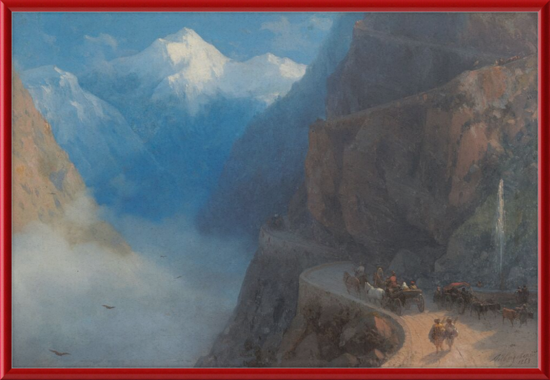 From Mleta to Gudauri (1868) - Great Pictures Framed