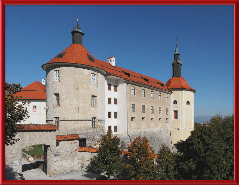 Škofja Loka Castle - Great Pictures Framed