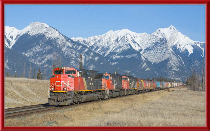 Hinton to Jasper Route - Great Pictures Framed