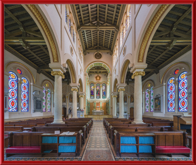 St Raphael's Interior 1, Kingston, Surrey, UK - Great Pictures Framed