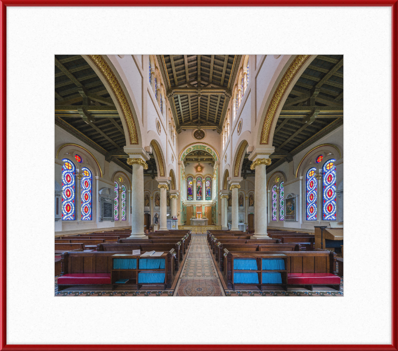 St Raphael's Interior 1, Kingston, Surrey, UK - Great Pictures Framed