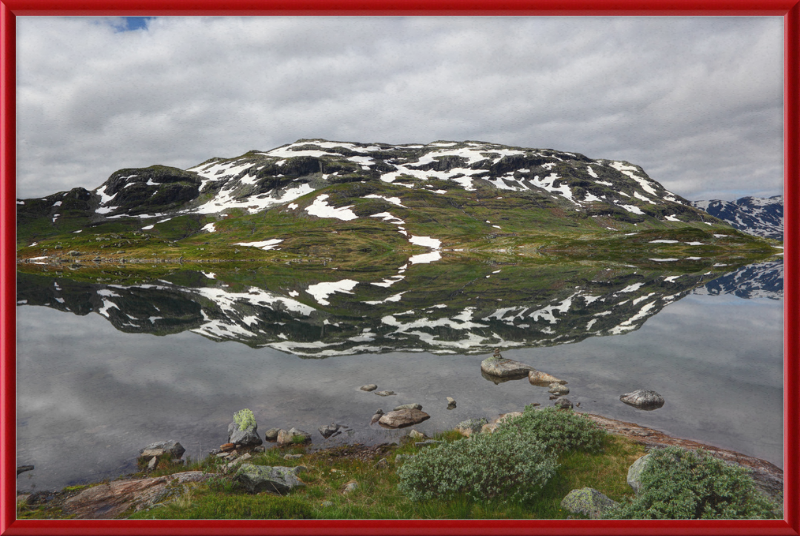 Lake Ståvatn in Norway - Great Pictures Framed