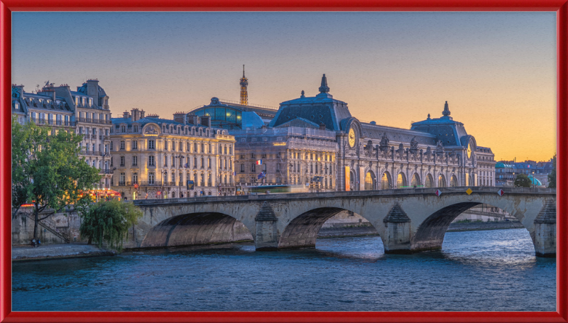 Pont Royal and the Musée d'Orsay, Paris - Great Pictures Framed