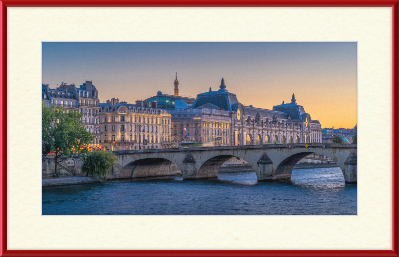 Pont Royal and the Musée d'Orsay, Paris - Great Pictures Framed