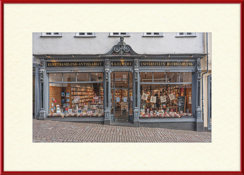 N. G. Elwert Bookstore in Marburg, Germany - Great Pictures Framed