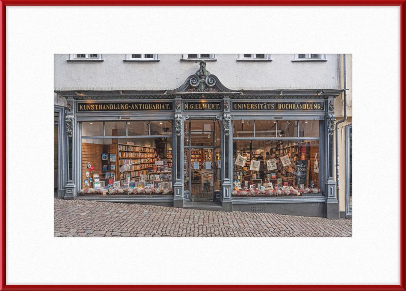 N. G. Elwert Bookstore in Marburg, Germany - Great Pictures Framed