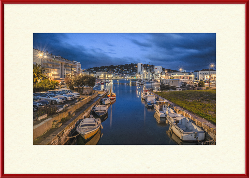 Sète's Canals - Great Pictures Framed