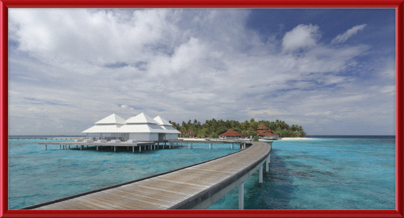 Diamonds Thudufushi - Great Pictures Framed