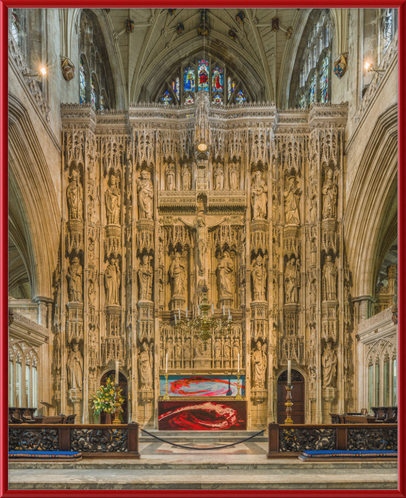 Winchester Cathedral High Altar, Hampshire, UK - Great Pictures Framed