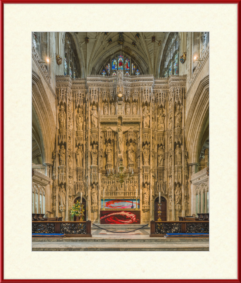 Winchester Cathedral High Altar, Hampshire, UK - Great Pictures Framed