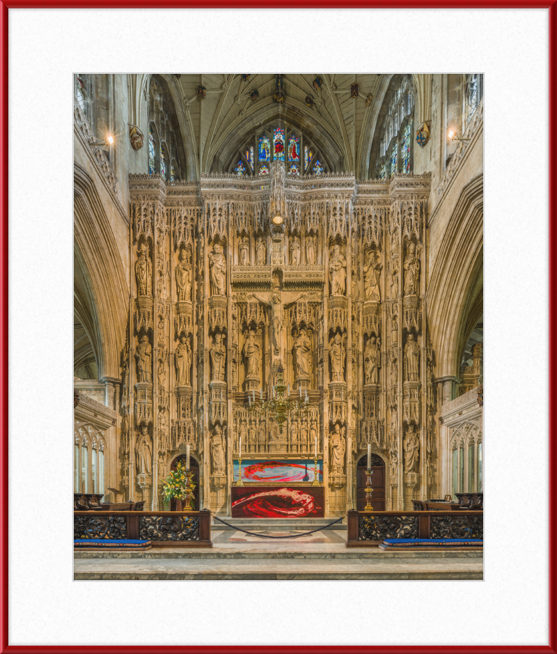 Winchester Cathedral High Altar, Hampshire, UK - Great Pictures Framed