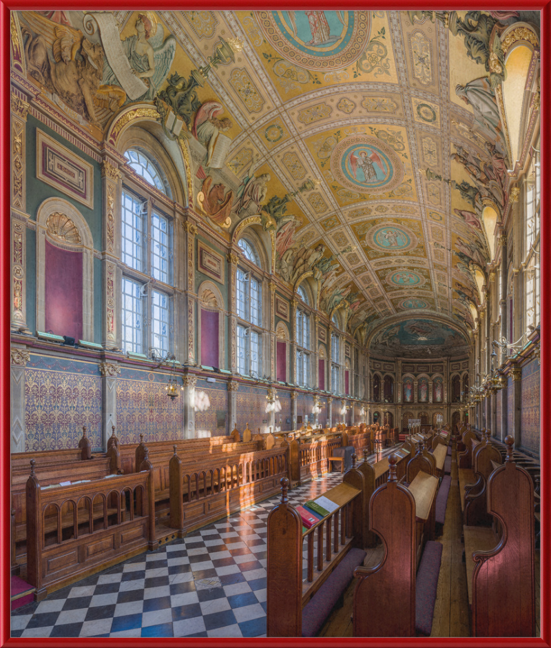 Chapel Interior at Royal Holloway - Great Pictures Framed